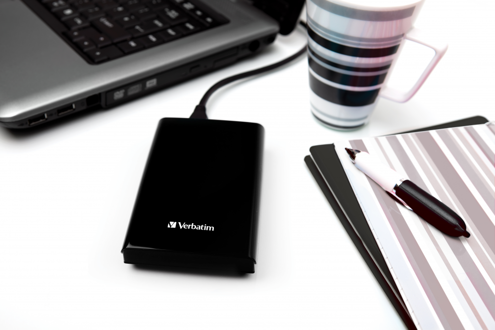 Disk i jashtëm Verbatim HDD 2.5", 2TB, USB 3.0, i zi