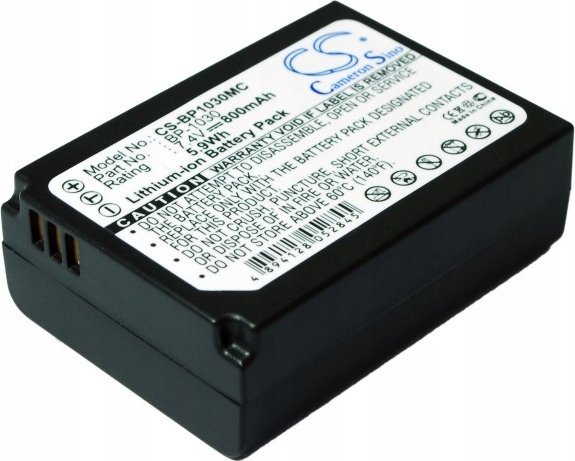 Bateri kamerë Cameron Sino BP1030, Li ion 800mAh, për Samsung NX200 NX210 etj