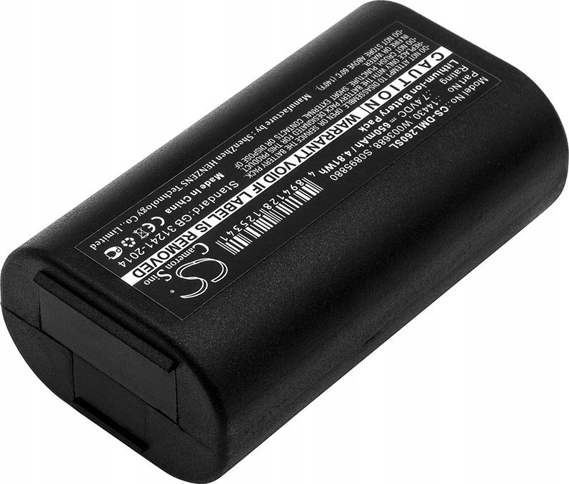 Bateri zëvendësuese për etiketues DYMO 3M, 650mAh, e zezë
