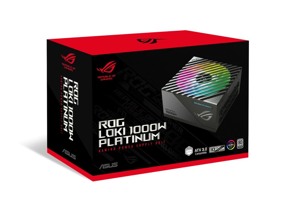 Burim energjie ASUS ROG Loki SFX-L 1000W Platinum, 24-pin ATX, 1000 W