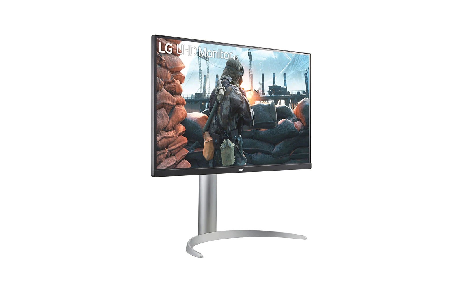Monitor LG 27UP650P-W, 27", 4K, IPS, i bardhë