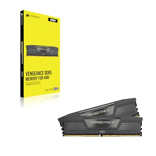 Memorie RAM Corsair Vengeance DDR5, 32GB 6000MHz, kit 2x16GB, gri