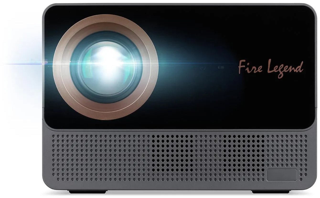Projektor Acer QF18s, Full HD 1080p, 800 ANSI lumens, i zi gri