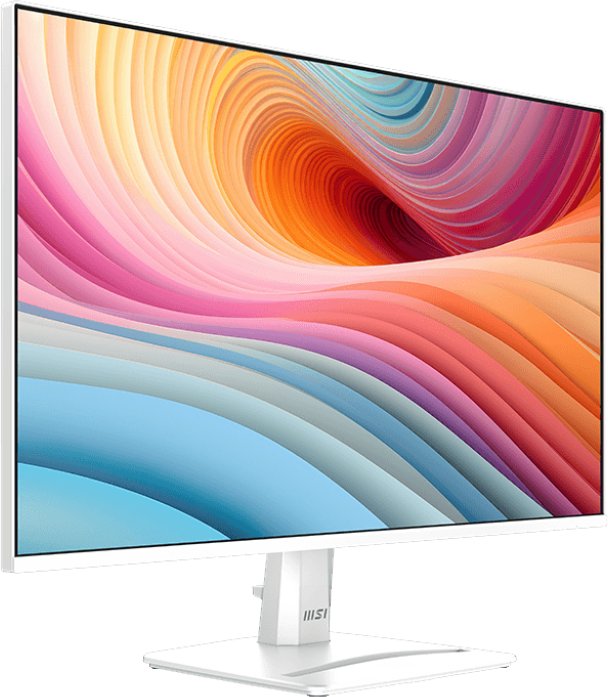 Monitor MSI PRO MP275W E2, 27", Full HD, IPS, i bardhë