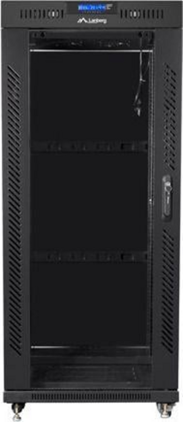 Dollap për pajisje Lanberg Rack 19 "27U (FF01-8027-12BL)