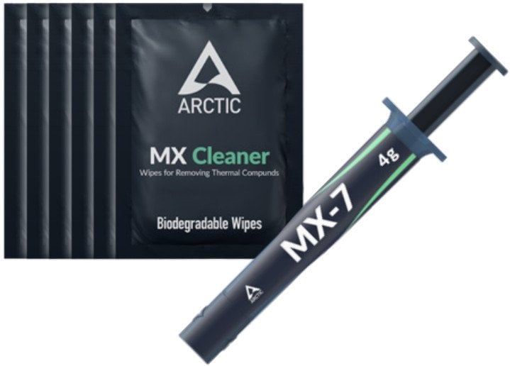 Pastë termike Arctic MX-7, 4 g, me 6 copë MX Cleaner