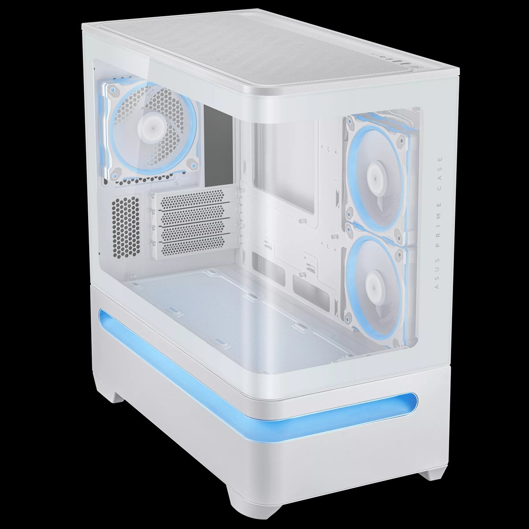 Kuti gaming ASUS Prime AP202, mATX, ARGB, e bardhë