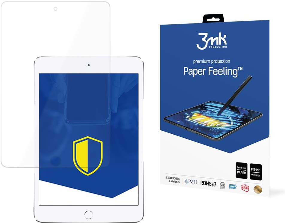 Folie mbrojtëse 3MK Paper Feeling për Apple iPad 7 10.2", mat, kundër gërvishtjeve