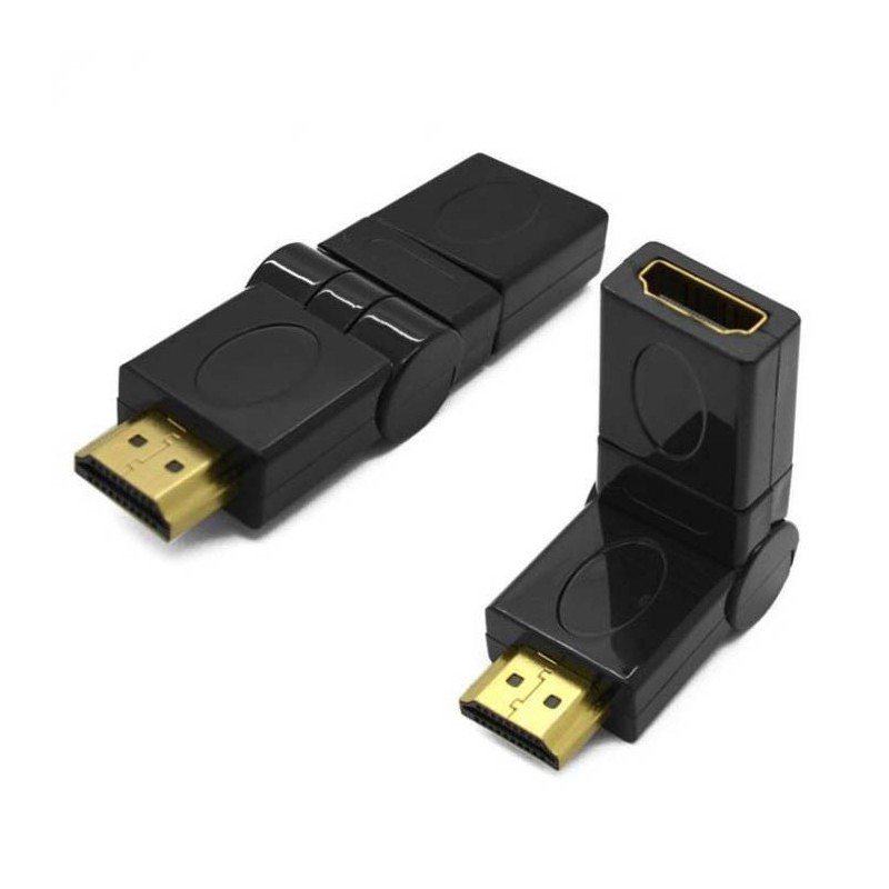 SBOX HDMI FEMALE TO HDMI MALE 360° ADAPTER