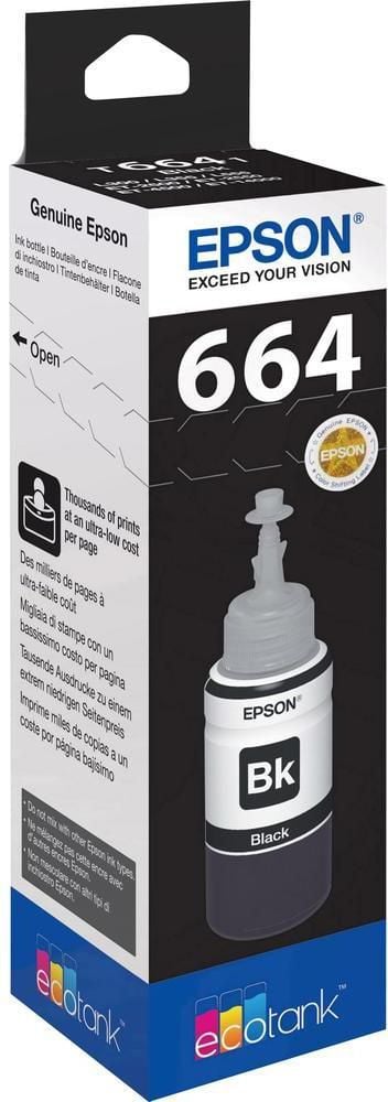 Shishe me ngjyrë Epson (C13T664140), e zezë