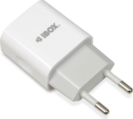 Полнач за штекер iBOX C-35 ILUC35W, 1x USB A, 1 A, бел