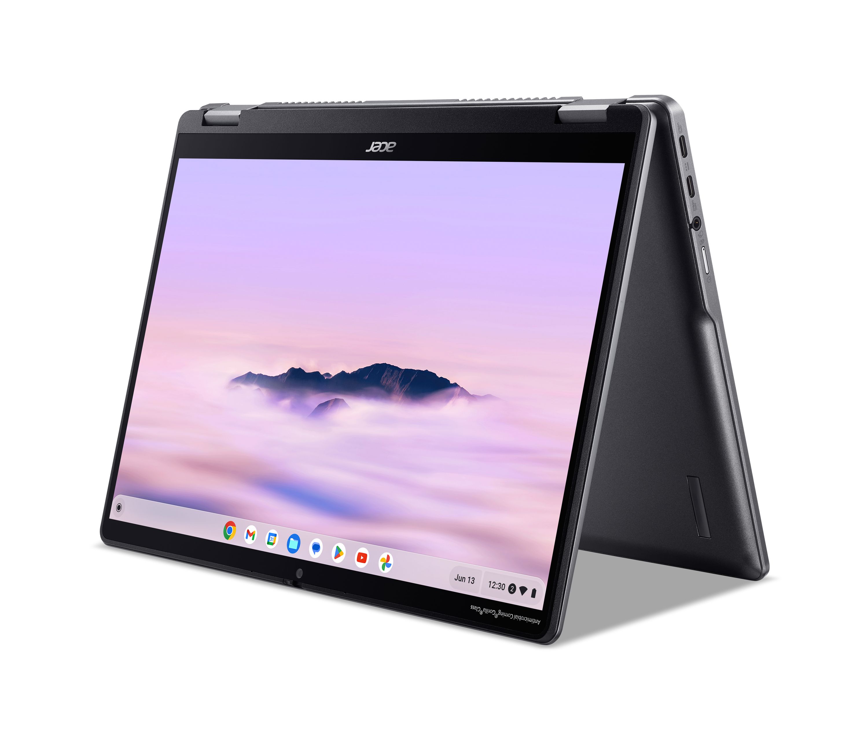 Laptop Acer Chromebook Plus Spin 514, Core 3 100U, 14", 8GB RAM, 256GB SSD, i hirtë