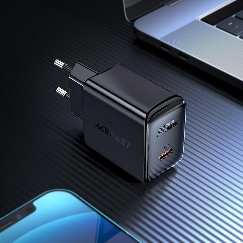 Karikues muri Acefast A1 EU, USB Type C, 20W Power Delivery, i zi