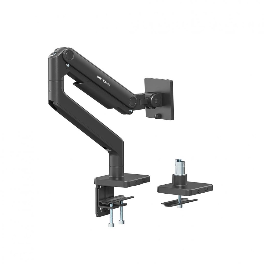 Krah monitori Serioux, 17-49", 20 kg, i zi