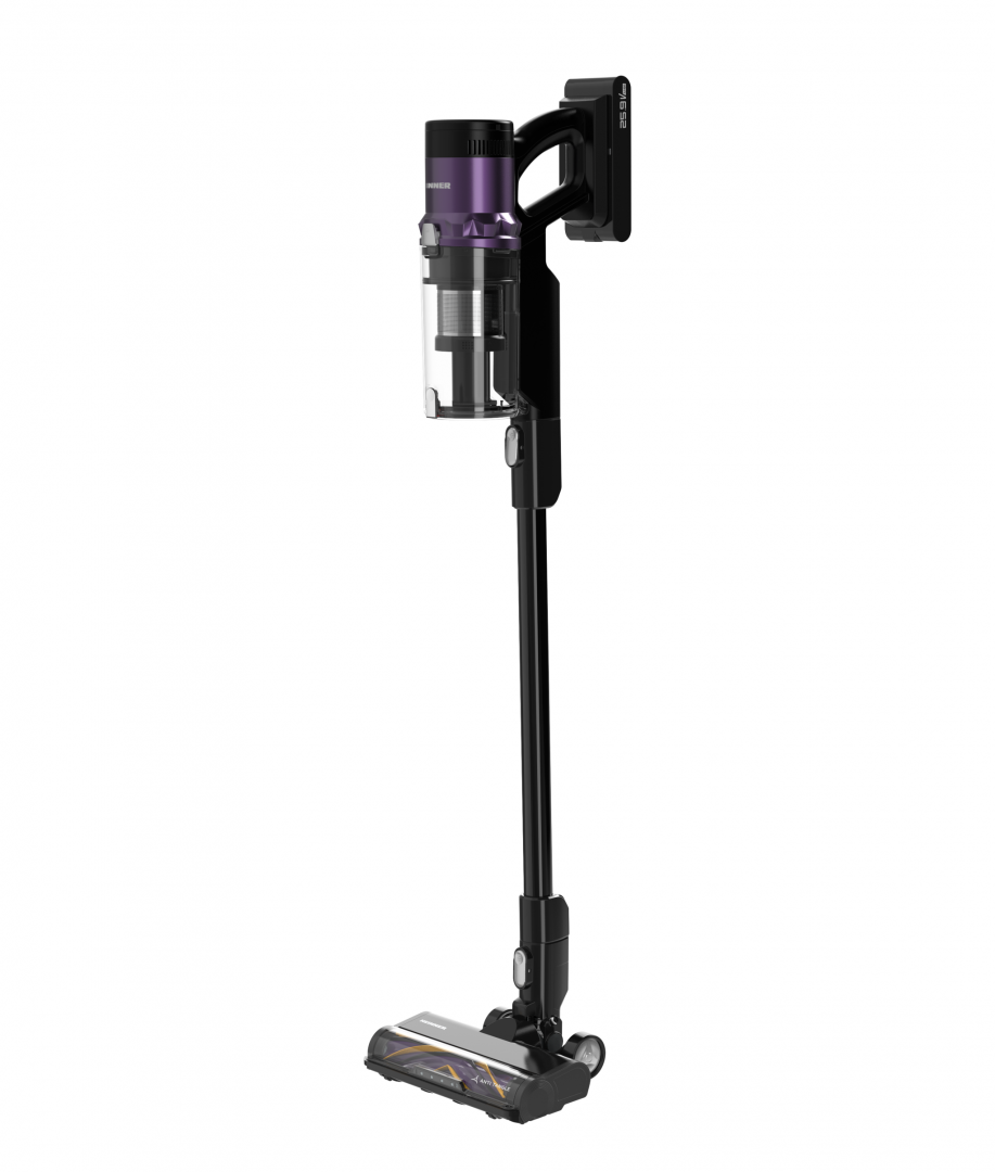 Правосмукалка без кабел HEINNER Ultrabrush 350 HSVC-MBDB350ATPP, 350W, 60 min автономија, црна виолетова