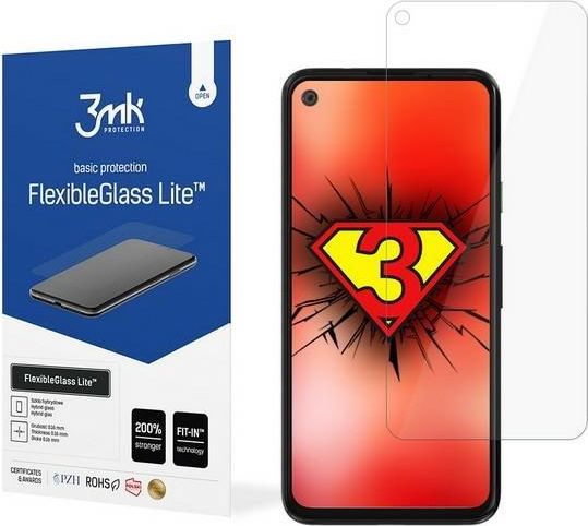 Xham hibrid mbrojtës 3MK FlexibleGlass Lite, për Google Pixel 4a