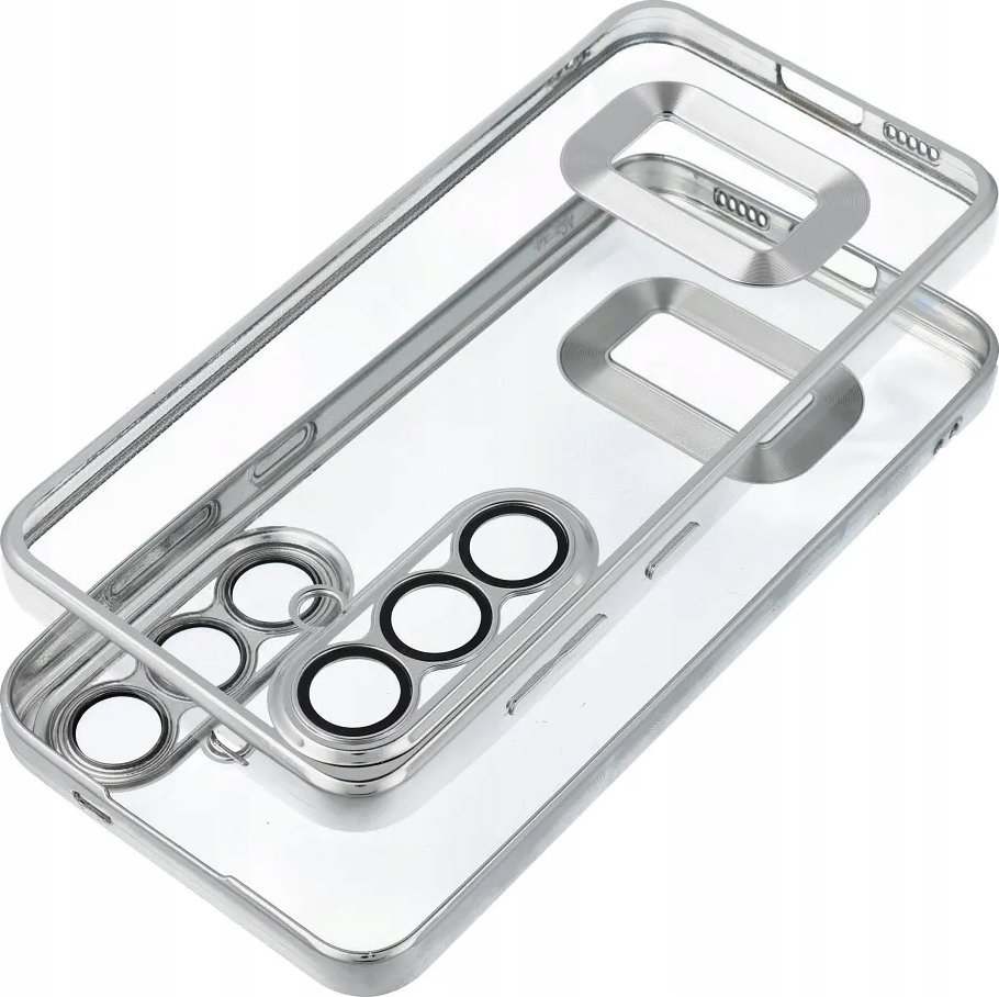 Futera Glam për Xiaomi Redmi Note 13 Pro 5G, Silver, e argjendtë