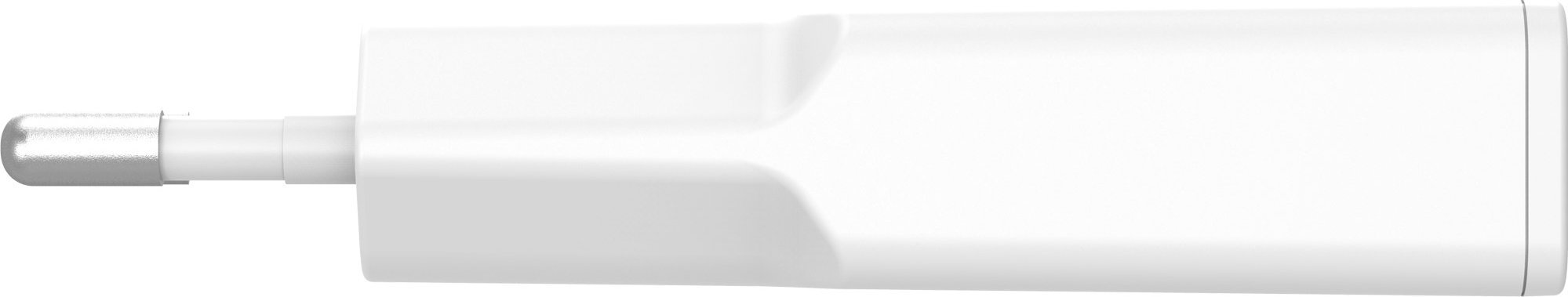 Karikues USB InLine Dual USB C, 30W PD PPS, i bardhë