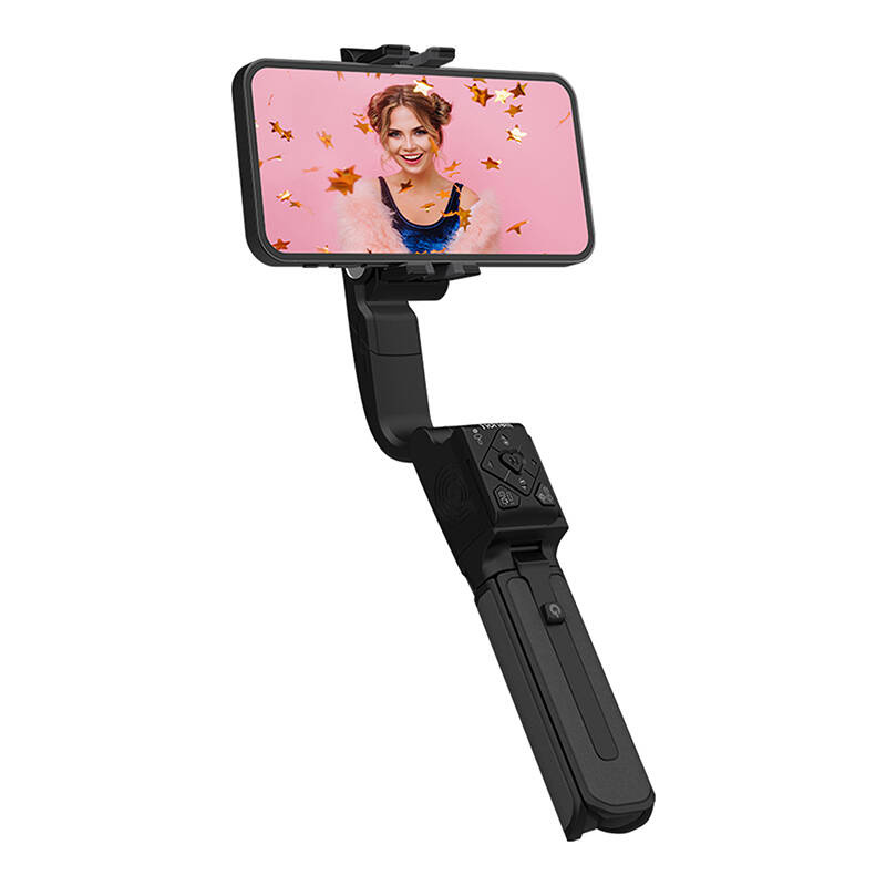 Gimbal selfie stick Hohem iSteady Q, 3 në 1, me telekomandë, i zi