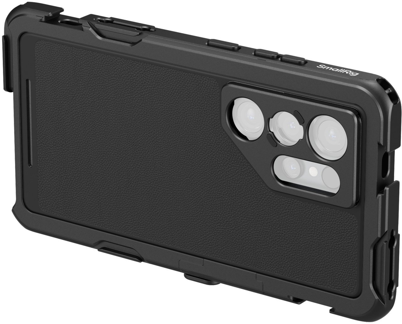 Këllëf telefoni SmallRig S25 Ultra Mobile Video Cage, për Samsung S25 Ultra, mbrojtës, i zi