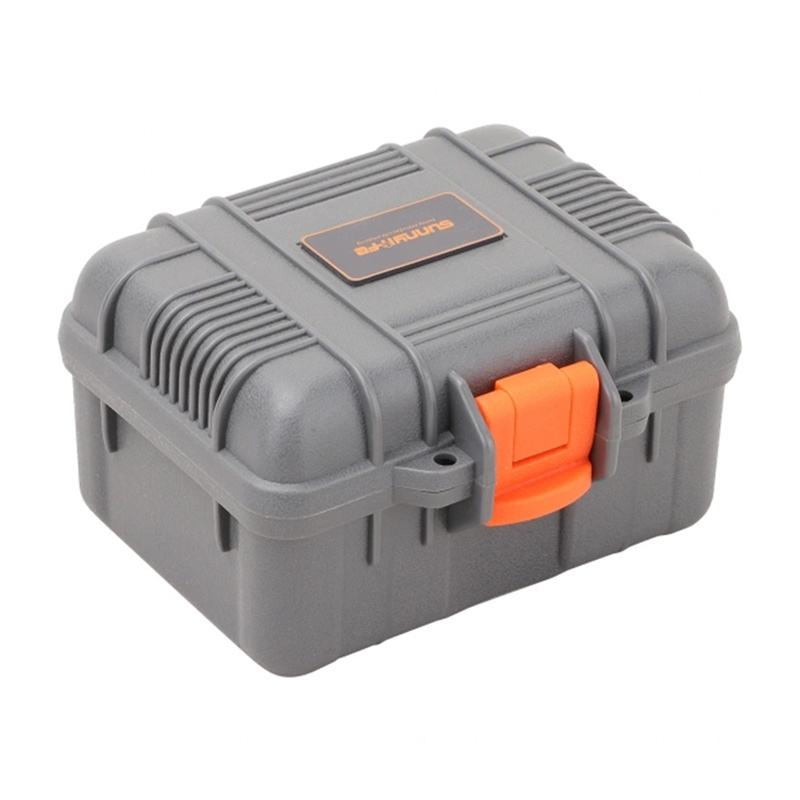 Kuti transporti Sunnylife AQX-18 për Osmo Action 3/4/5 Pro, plastike e fortë, rezistente ndaj goditjeve, gri portokalli