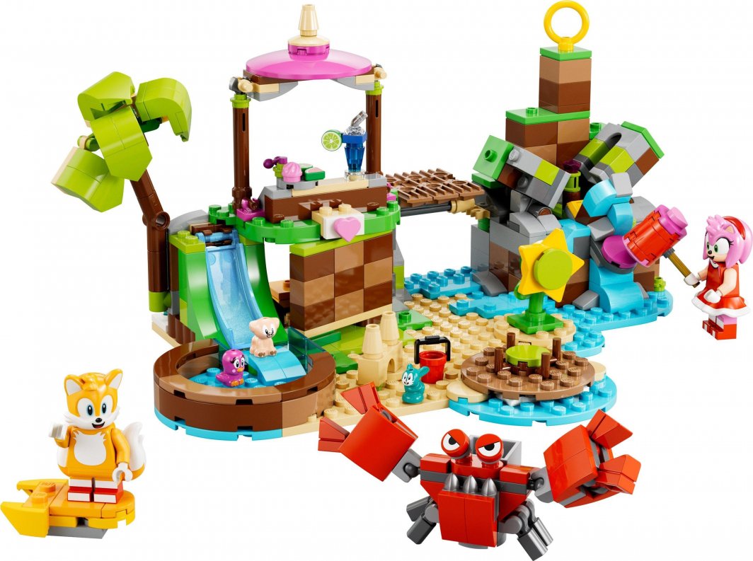Set LEGO® Sonic the Hedgehog™ 76992 Amy's Animal Rescue Island, 388 pjesë