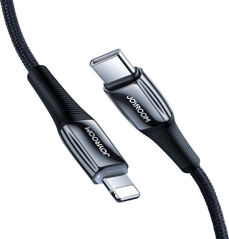 Кабел полнач Joyroom USB C во Lightning, 1.2 m, 20W, црвен