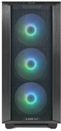 Kasë kompjuteri LIAN-LI LANCOOL III, me xham, RGB, e zezë