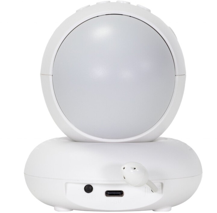 Monitor për bebe me dritë nate dhe kamerë rrotulluese EVOLVEO NL4, i bardhë