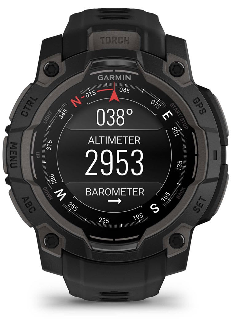 Orë Garmin Instinct 3 AMOLED, 45 mm, e zezë