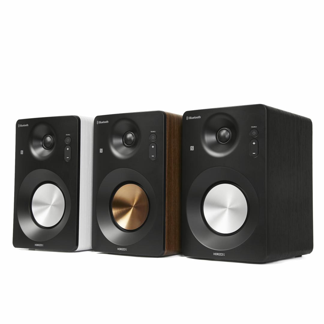 Boxa aktive Horizon Acustico HAV-M1100B, 60W RMS, Bluetooth NFC, të zeza