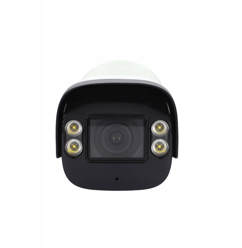 Kamerë IP bullet TVT TC-C34UP, 4MP, PoE, IP67, me mikrofon, metalike, e bardhë