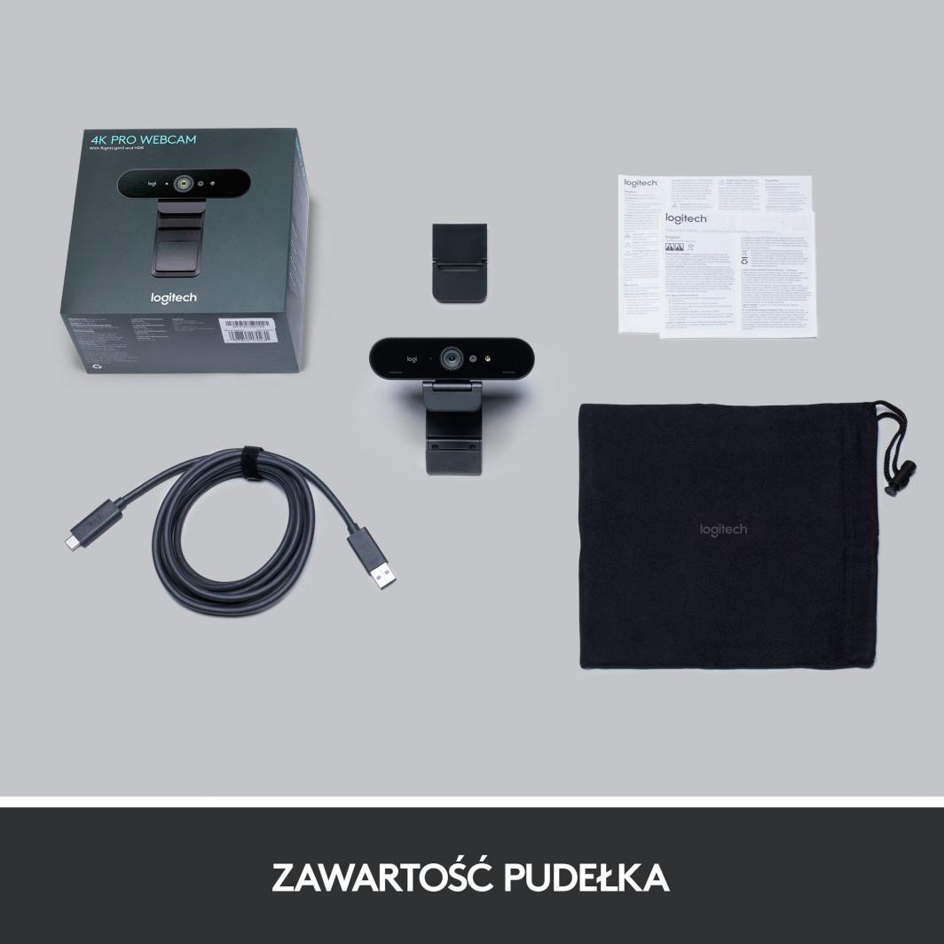 Kamera kompjuterike Logitech Brio 4K Stream (960-001194)