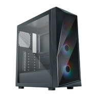 Kuti PC Cooler Master CMP 520, ATX, 3 ventilatorë ARGB, e zezë