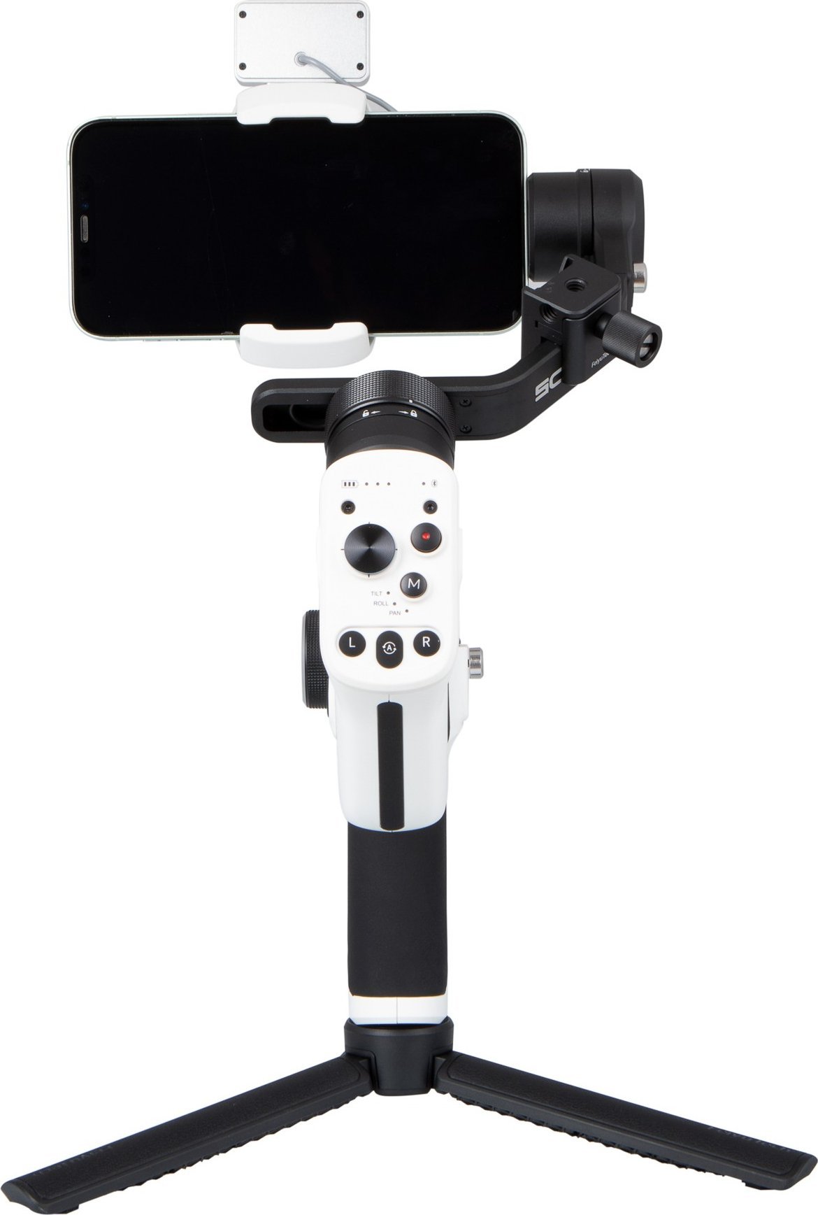Stabilizator smartphone FeiyuTech SCORP Mini, 3 akse, me kuti transporti, i zi