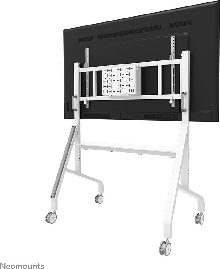 Karrocë TV Neomounts FL50-575WH1 MOVE Go XL, 65-110", me rrota, e bardhë