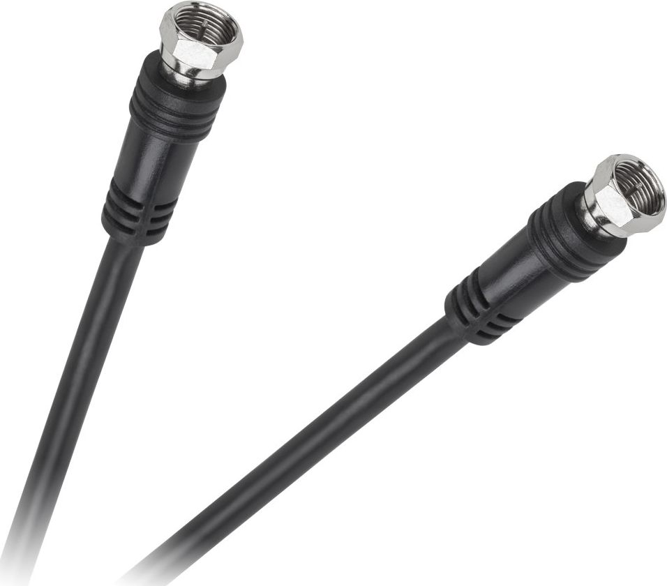 Kabllo antene Cabletech KPO2288, F në F, 1.8m, e bardhë