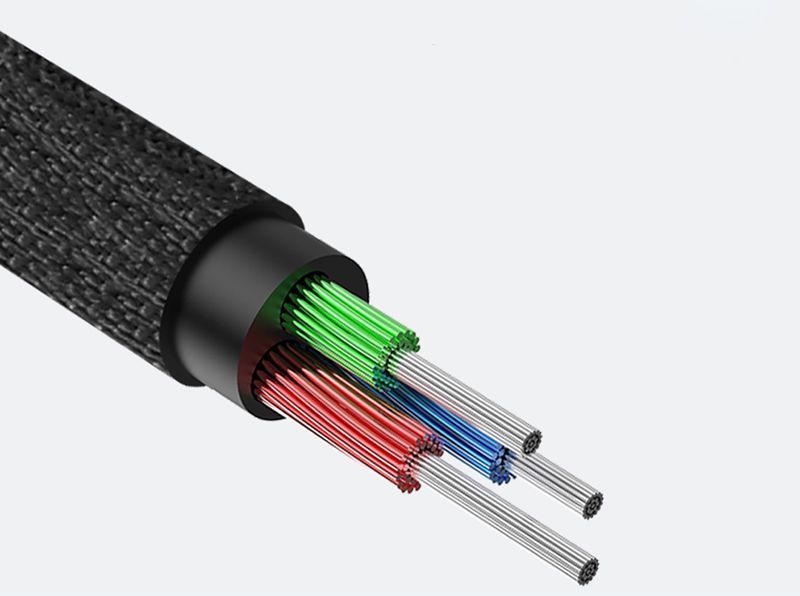 Kabllo Baesus, jack 3.5 mm - 3.5 mm, 1.5 m, e zezë
