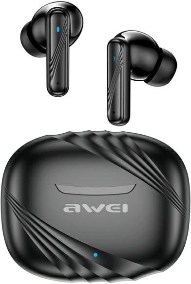 Kufje pa tela Awei TA6, Bluetooth 5.3, ANC, të zeza