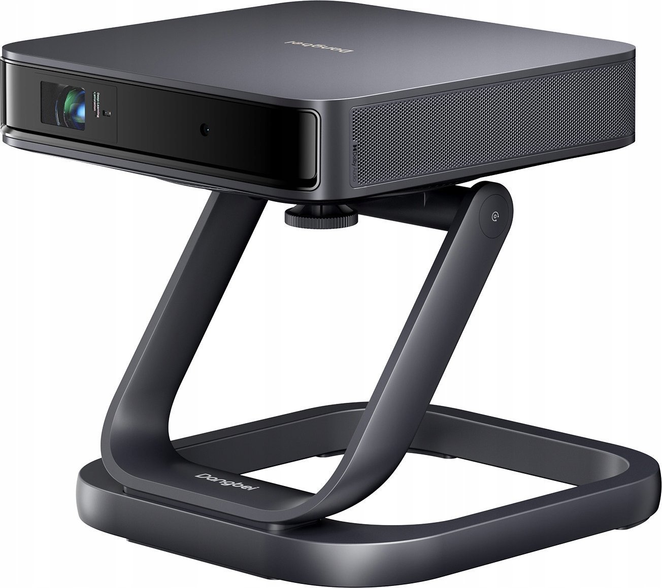 Projektor inteligjent Dangbei Atom, Google TV, lazer, bundle me mbajtëse, i bardhë