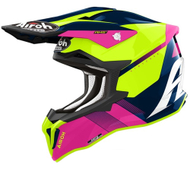 Helmetë motokrosi Airoh Strycker Blazer, madhësia S, rozë blu
