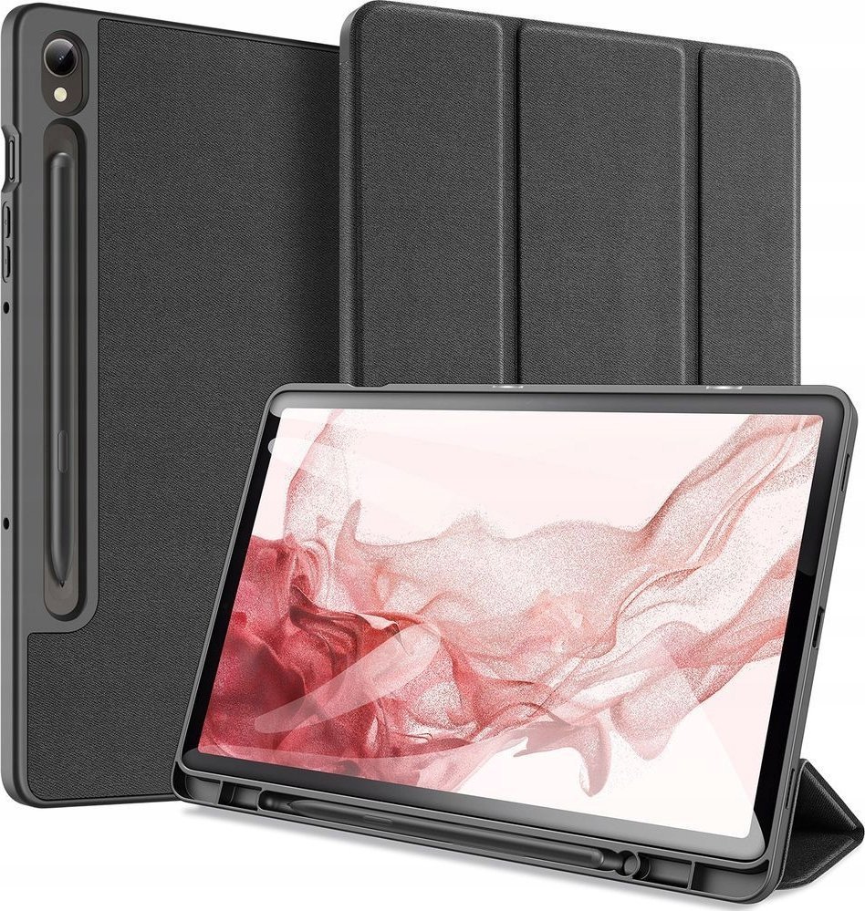 Mbulesë tablet DUX DUCIS Domo për Samsung Galaxy Tab S9, 11", me stand, e zezë