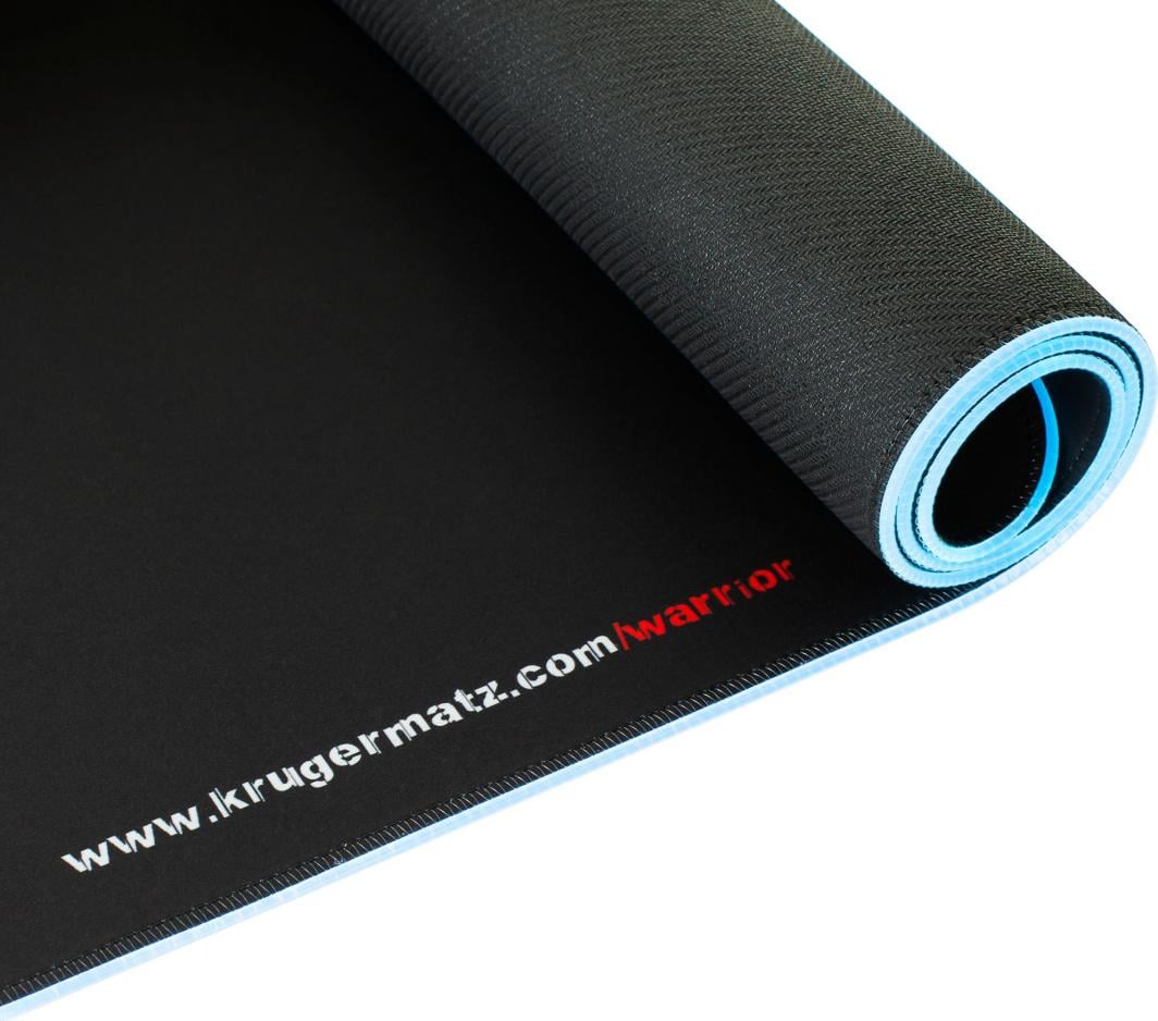 Mousepad Kruger&Matz Warrior, LED, XXL, pëlhurë, i zi