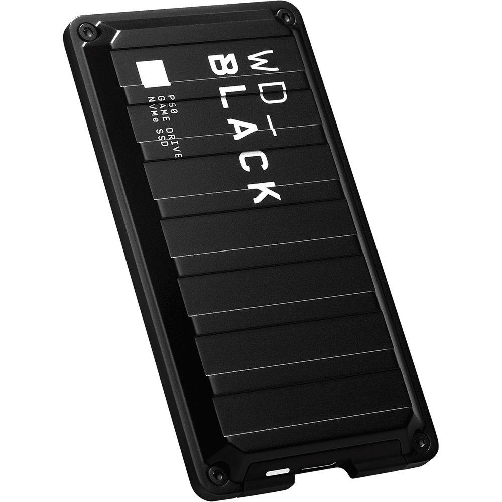 SSD portabël WD Black P50 Game Drive, 1TB, USB 3.2, i zi