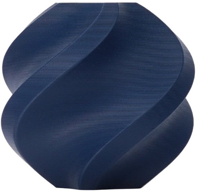 Filament 3D Bambu Lab PLA Matte Refill, 1.75mm, 1kg, blu e errët