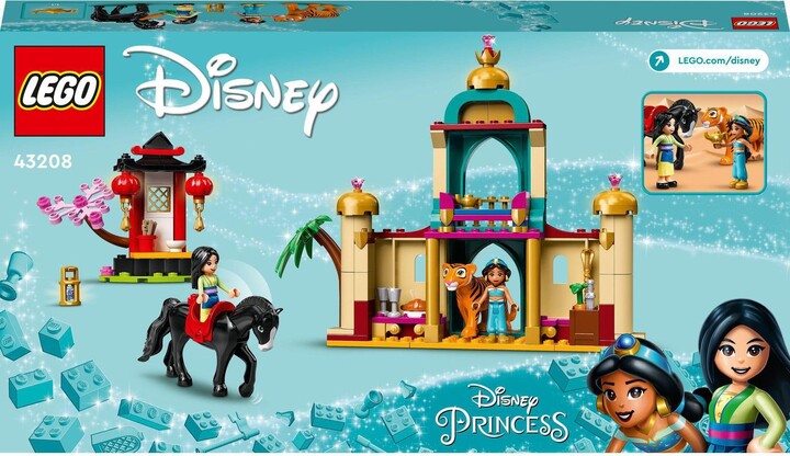 Set LEGO Disney Princess 43208 The Adventures of Jasmine and Mulan