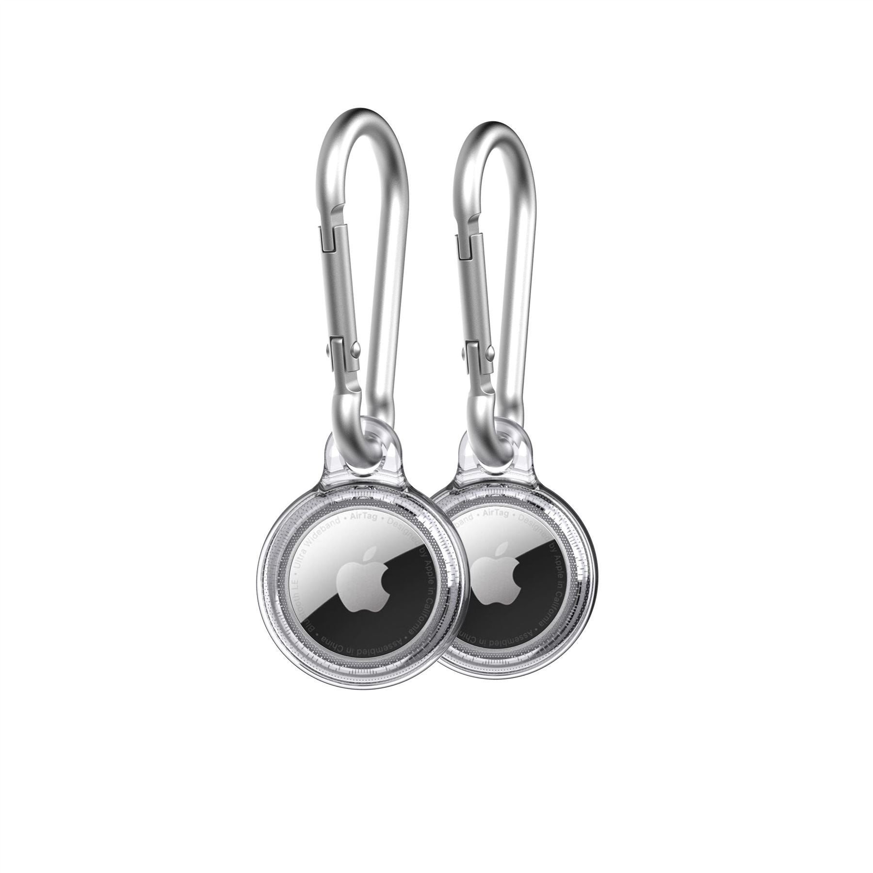 Mbrojtëse Tech21 Evo për AirTag, set 2 copë, transparente