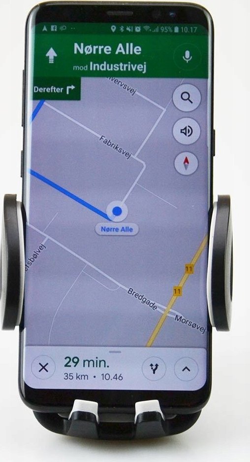 Mbajtëse universale Kram për smartphone, 50 95 mm, e zezë