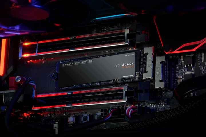 SSD WD Black SN750, M.2 - 500GB + ftohës