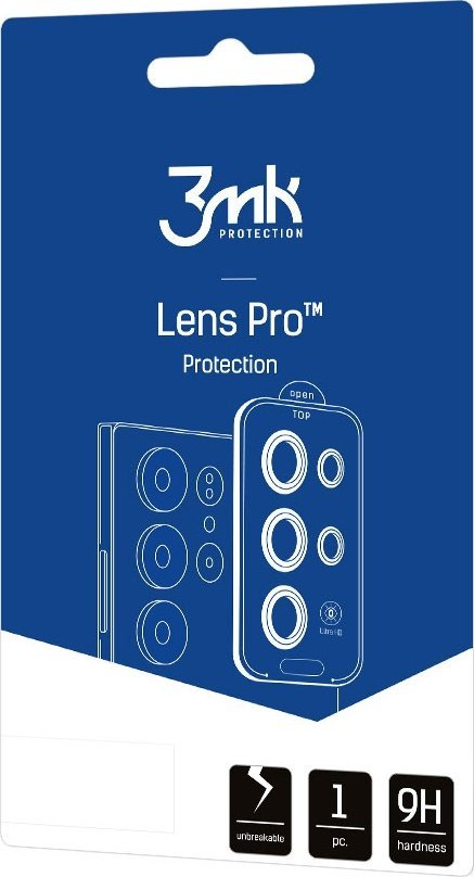 Mbrojtës lente 3mk Lens Protection Pro për Samsung Galaxy A35 5G, xham i fortë, i zi